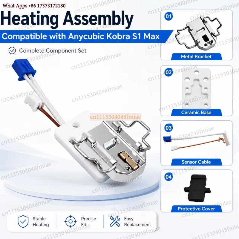 Anycubic Kobra S1 MAX Heating  - Hotend Assembly recension och pris