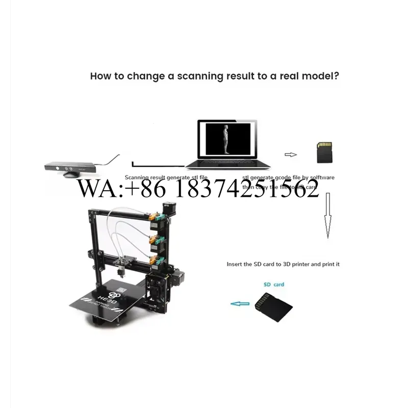 Wmwmnu High Precision ZS1 3D S - Handheld 3D Scanner High Precision recension och pris