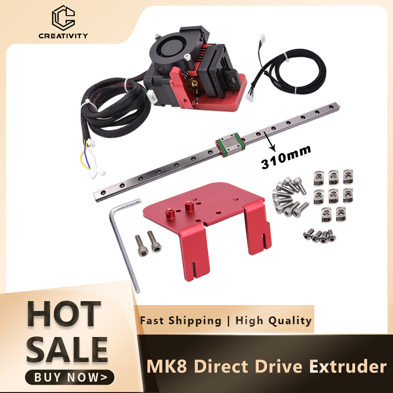 MK8 Extruder Direct Drive Upgr - Linear Rail Mgn12H Set recension och pris