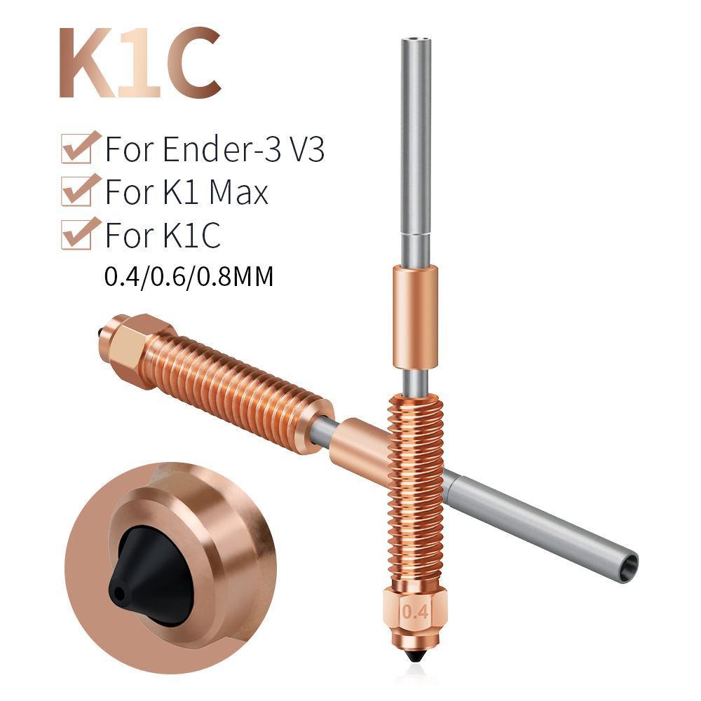 K1C K1 Max Ender-3 V3 Unicorn  - Hotend Assembly recension och pris