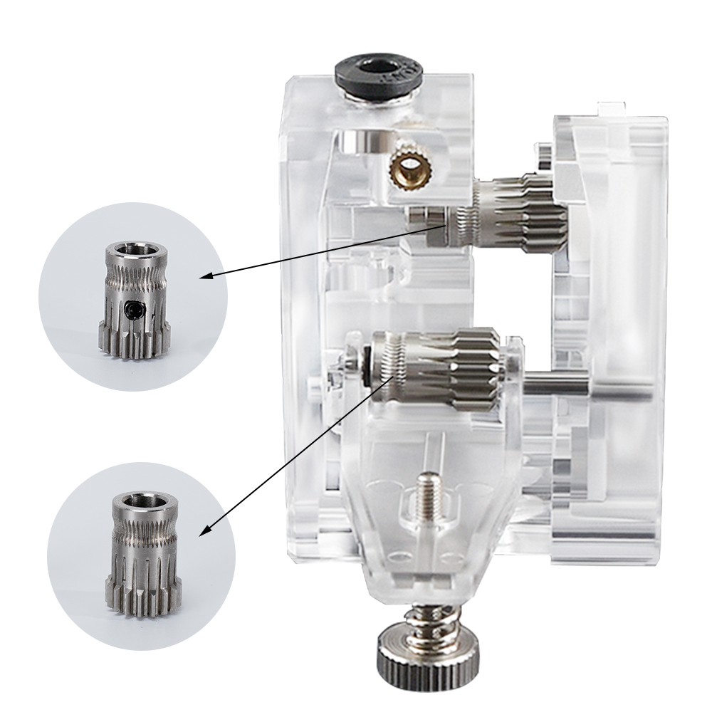 1Set Hardened Dual Drive Gears - Direct Drive Extruder recension och pris